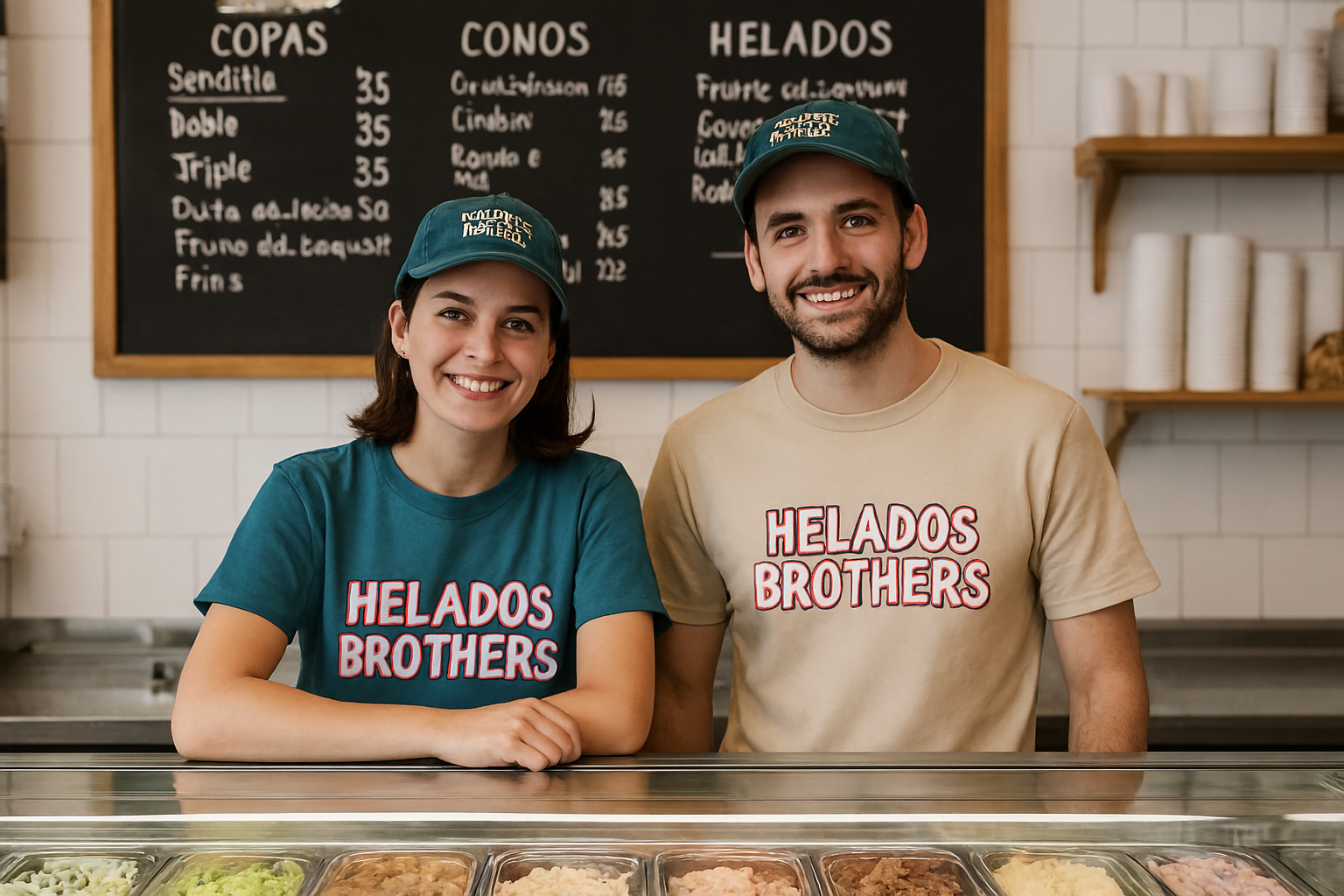 Helados Brothers local